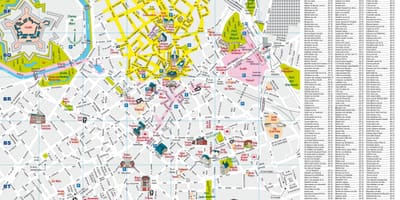 Карта города Лилль