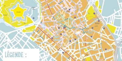 Карта Лилль муниципалитетов